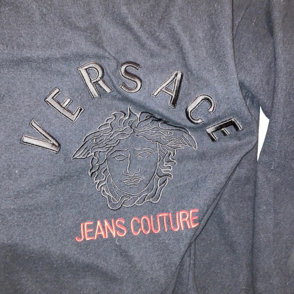 versace crew neck
